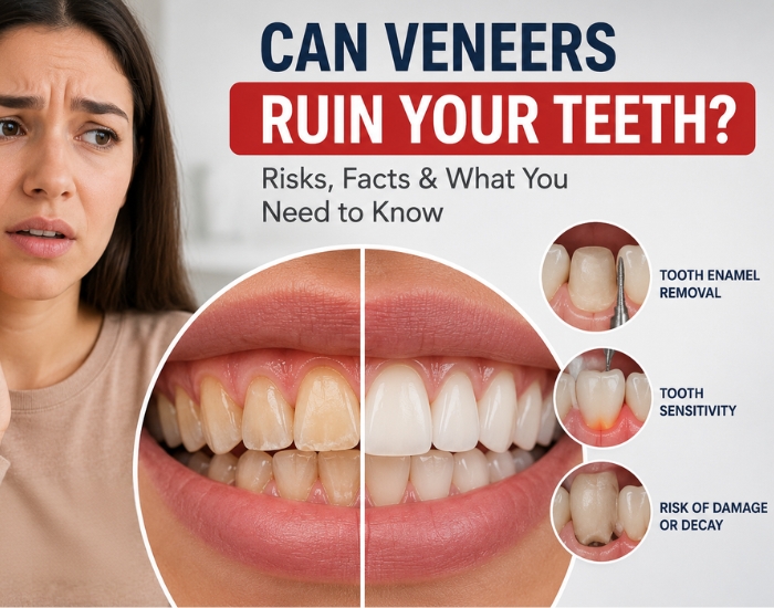 Do Veneers Ruin Your Teeth